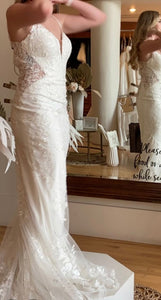 Stella York '6958' wedding dress size-06 NEW