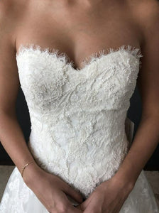 Pronovias 'Katara' wedding dress size-06 PREOWNED