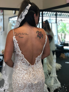 Allure Bridals '9501' wedding dress size-10 NEW