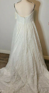 David's Bridal '9WG3829' wedding dress size-14 NEW