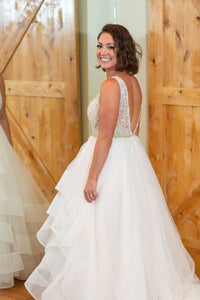 Justin Alexander '88059' wedding dress size-02 PREOWNED