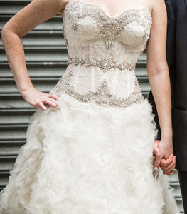 Pnina Tornai Fully Custom Wedding Dress - Pnina Tornai - Nearly Newlywed Bridal Boutique - 2