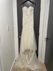 Pronovias 'Drimea' wedding dress size-04 PREOWNED