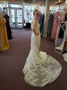 Casablanca 'Jubilee BL208' wedding dress size-12 NEW