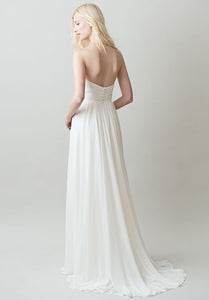 Jenny Yoo 'Stella' size 2 new wedding dress back view on model