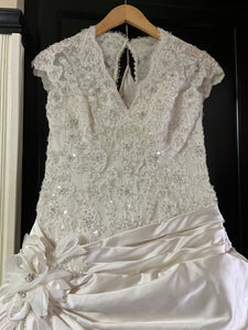 Maggie Sottero 'Perla Lynette A3632' wedding dress size-08 NEW