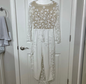 Rime Arodaky 'Patsy Jumpsuit ' wedding dress size-04 PREOWNED