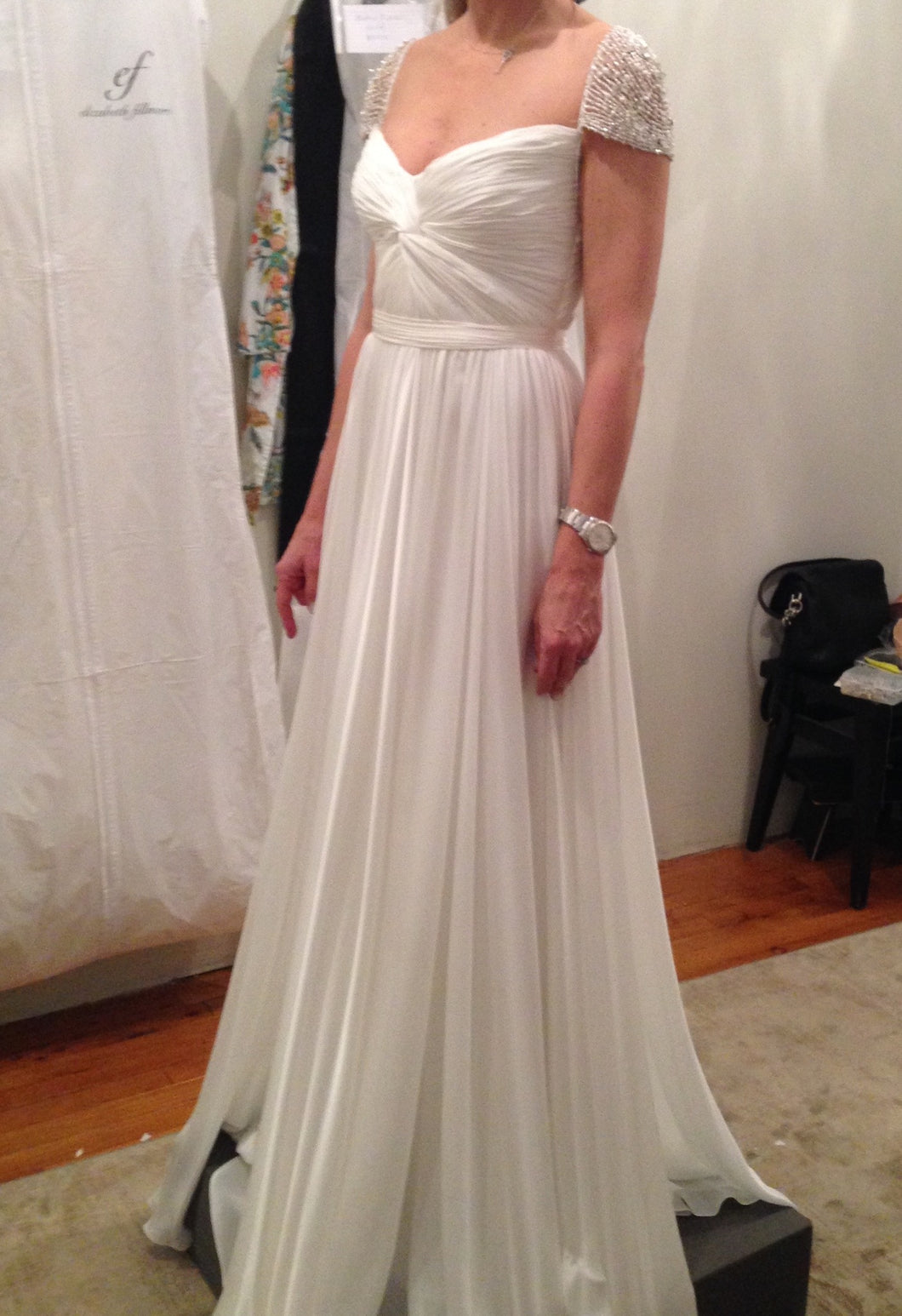 Reem Acra 'Olivia' wedding dress size-04 PREOWNED