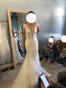 Watters '14110' wedding dress size-04 NEW
