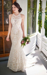 Martina Liana 'Blissfully boho' wedding dress size-04 PREOWNED