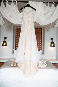 Impression Bridal 'J'adore ' wedding dress size-06 PREOWNED