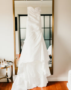 Badgley Mischka 'Clarice' wedding dress size-06 PREOWNED