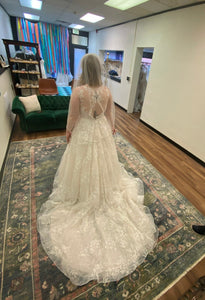 Mon Cherie 'Celine' wedding dress size-10 NEW