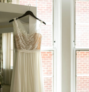 Reem Acra 'Juliet' wedding dress size-04 PREOWNED