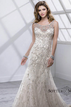 Load image into Gallery viewer, Sottero and Midgley &#39;Sonatta&#39; size 2 used wedding dress front view on model
