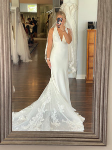Allure 'Jade' wedding dress size-08 NEW
