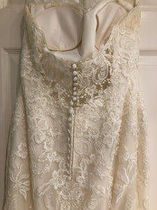 Maggie Sottero 'Sandra, by Rebecca Ingram' wedding dress size-08 PREOWNED