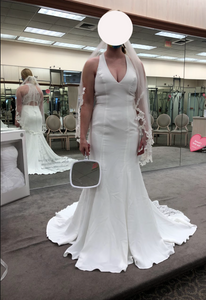 David's Bridal 'WG3989' wedding dress size-08 NEW
