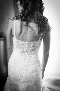 Casablanca 'unknown' wedding dress size-04 PREOWNED