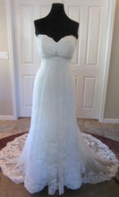 Load image into Gallery viewer, Kenneth Winston &#39;1518&#39; size 12 new wedding dress front view on mannequin
