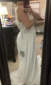 Allure Bridals '9510' wedding dress size-14 NEW