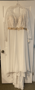 DB Studio '9WG4035' wedding dress size-16W NEW