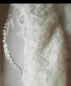 Pnina Tornai '4180/1187268'  size 8 used wedding dress view of fabric