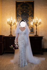 BERTA 'Delilah' wedding dress size-00 PREOWNED