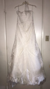 zac posen 'TRULY' wedding dress size-08 PREOWNED