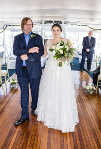 Nouvelle Amsale 'Elliot' wedding dress size-16 PREOWNED