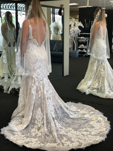 Allure Bridals '9501' wedding dress size-10 NEW