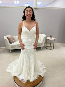 Lillian West '66131' wedding dress size-08 NEW