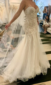 Alon Livne 'Helen' wedding dress size-10 NEW