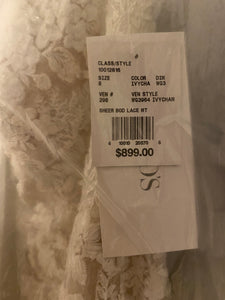 David's Bridal '10012816' wedding dress size-08 NEW