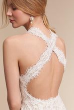 Load image into Gallery viewer, BHLDN &#39;Cheyenne&#39; size 0 new wedding dress back view on bride
