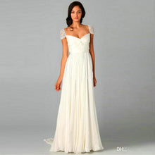 Load image into Gallery viewer, Reem Acra &#39;Olivia&#39; size 10 used wedding dress front view on model
