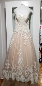 Allure '2701' wedding dress size-06 PREOWNED