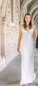 Pnina Tornai '14691' wedding dress size-06 PREOWNED