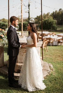 sareh nouri 'Olivie' wedding dress size-06 PREOWNED