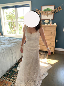 Custom made  'Other ' wedding dress size-06 NEW