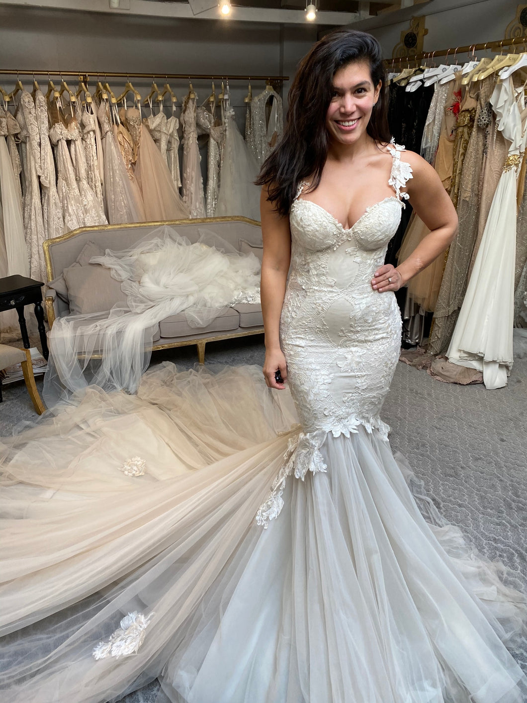 Galia lahav 'Tony' wedding dress size-06 NEW