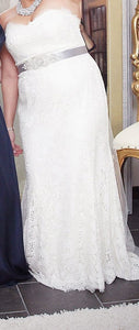 THEIA 'THEIA30008' wedding dress size-16 PREOWNED