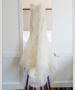Vera Wang 'Leda' wedding dress size-00 PREOWNED