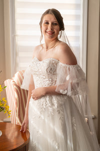 Sophia Tolli 'Y12243' wedding dress size-10 PREOWNED