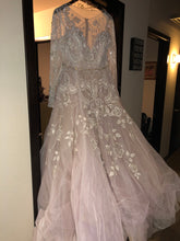 Load image into Gallery viewer, Hayley Paige &#39;Hayley&#39; size 20 used wedding dress front view on hanger
