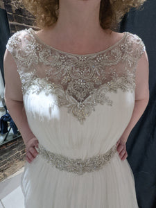 Casablanca '2225' wedding dress size-10 NEW
