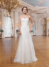 Load image into Gallery viewer, Lillian West &#39;6349&#39; size 6 new wedding dress front view on model
