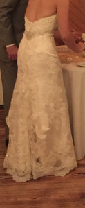 Casablanca '2072' wedding dress size-04 PREOWNED