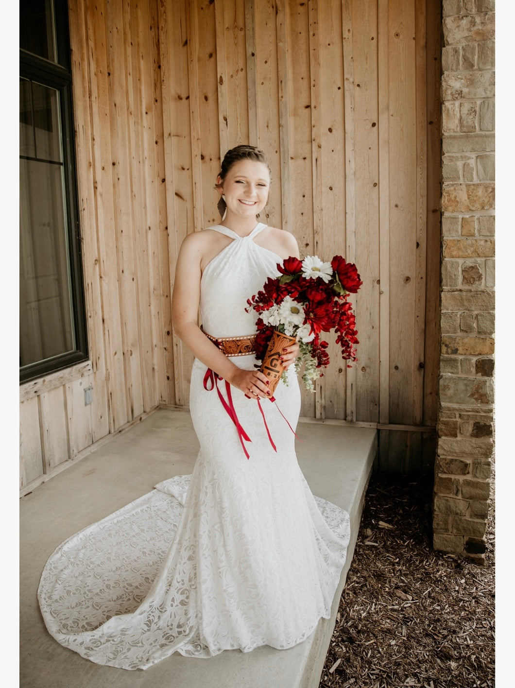 Allure Bridals 'KennedyF165' wedding dress size-08 PREOWNED
