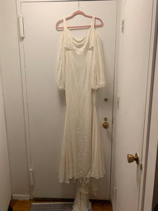 Alyne 'Treasure' size 4 new wedding dress front view on hanger